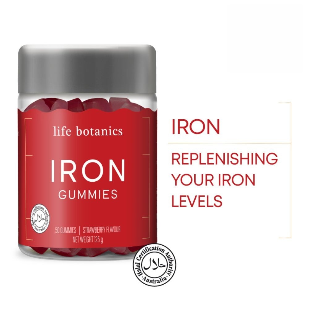 Iron Strawberry Gummy (To Replenishing Iron Levels) 50s
