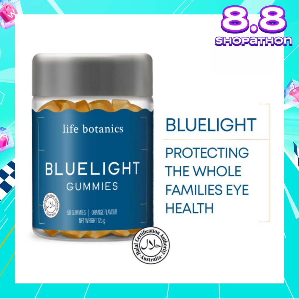 Bluelight Orange Gummy (To Support Eye Health) 50s