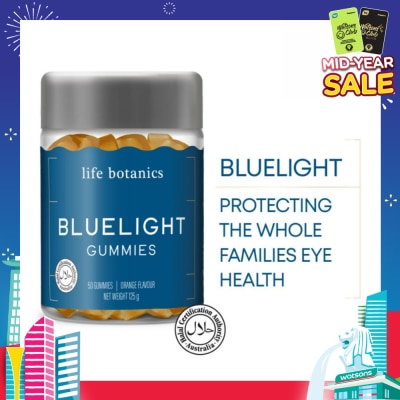 LIFE BOTANICS Bluelight Orange Gummy (To Support Eye Health) 50s
