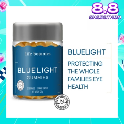 LIFE BOTANICS Bluelight Orange Gummy (To Support Eye Health) 50s