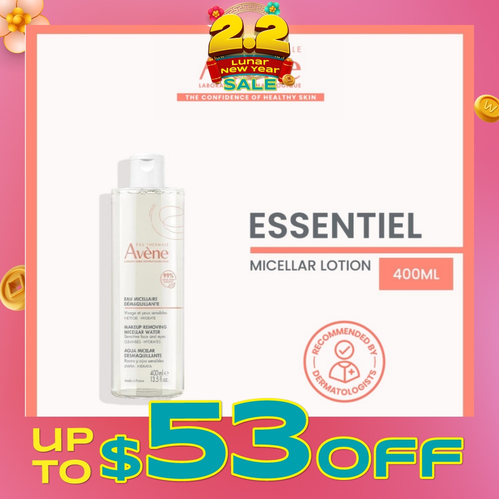 Cleanses-Hydrates Makeup Removing Micellar Water (For Sensitive Face & Eyes) 400ml