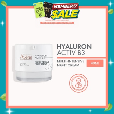 AVÈNE Hyaluron Activ B3 Multi Intensive Night Cream 40ml image