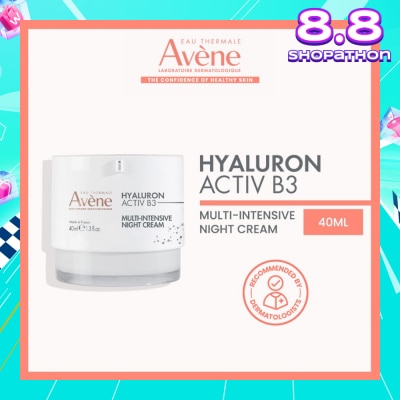 EAU THERMALE AVENE Hyaluron Activ B3 Multi Internsive Night Cream 40ml