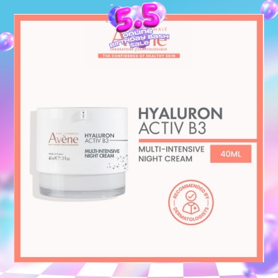 AVÈNE - Hyaluron Activ B3 Multi Intensive Night Cream 40ml
