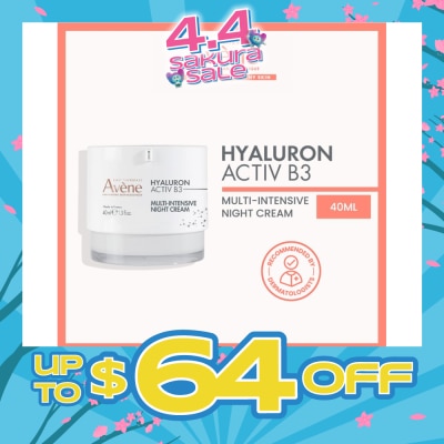 AVÈNE - Hyaluron Activ B3 Multi Intensive Night Cream 40ml