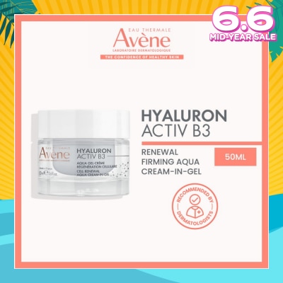 EAU THERMALE AVENE Hyaluron Activ B3 Cell Renewal Aqua Cream In Gel 50ml