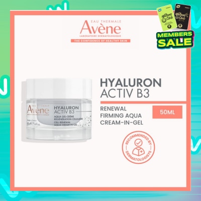 EAU THERMALE AVENE Hyaluron Activ B3 Cell Renewal Aqua Cream In Gel 50ml