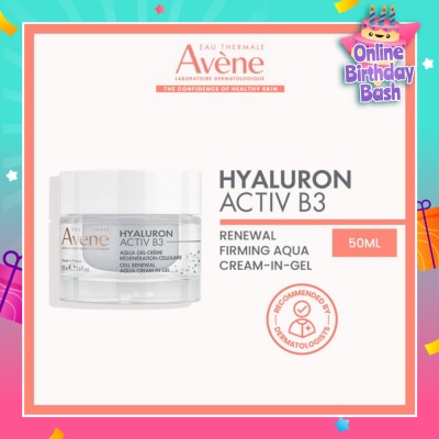 EAU THERMALE AVENE Hyaluron Activ B3 Cell Renewal Aqua Cream In Gel 50ml