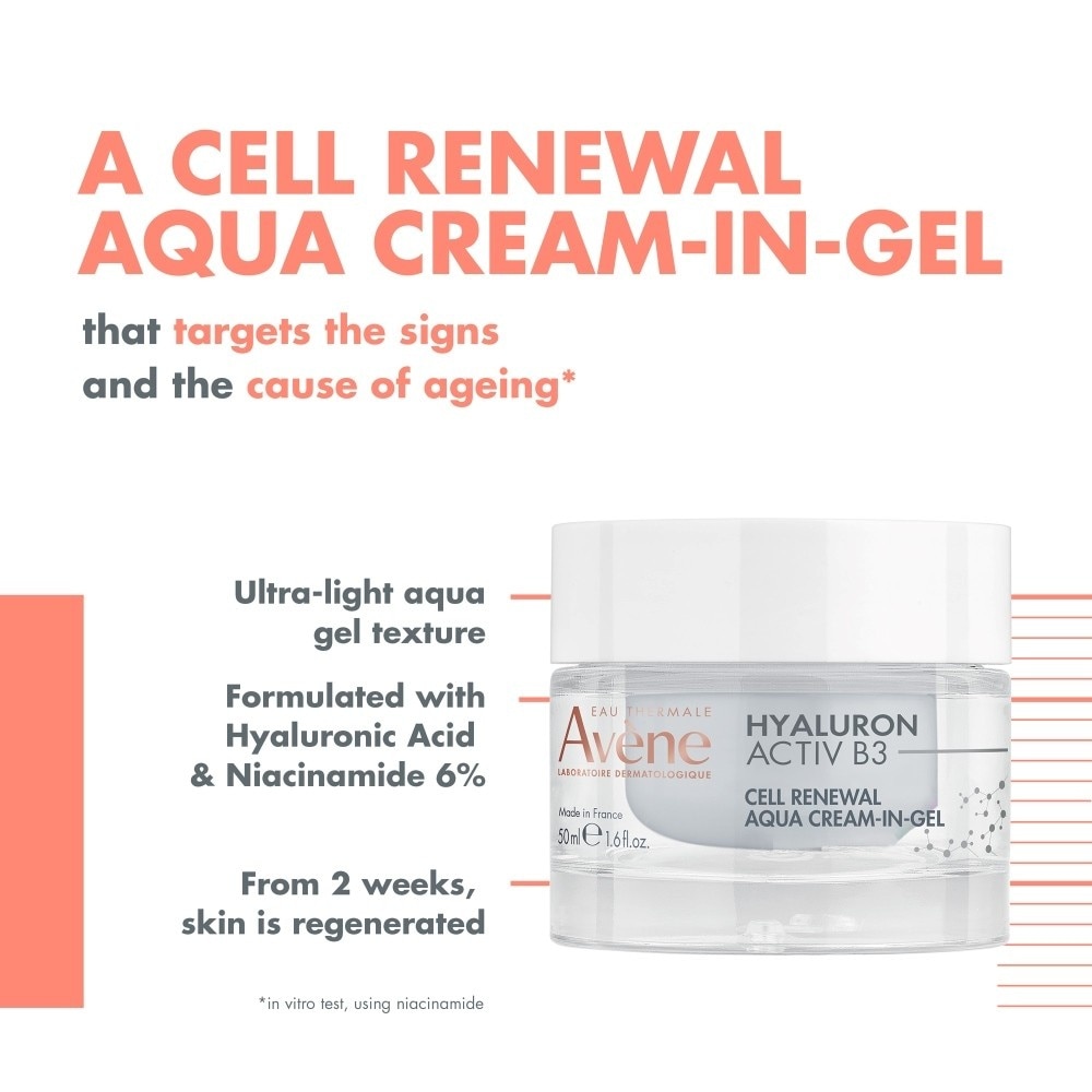 Hyaluron Activ B3 Cell Renewal Aqua Cream In Gel 50ml