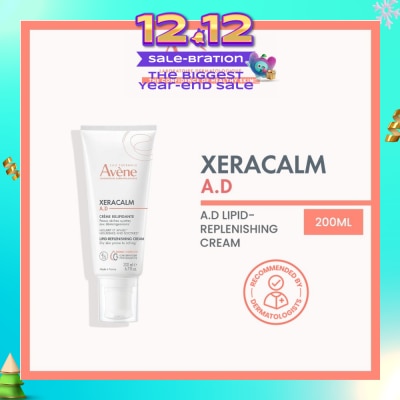 AVÈNE Xeracalm A.D Lipid-Replenishing Cream (To Nourishes, Soothes & Anti-Itching) 200ml