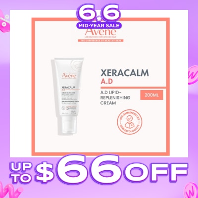 AVÈNE - Xeracalm A.D Lipid-Replenishing Cream (To Nourishes, Soothes & Anti-Itching) 200ml