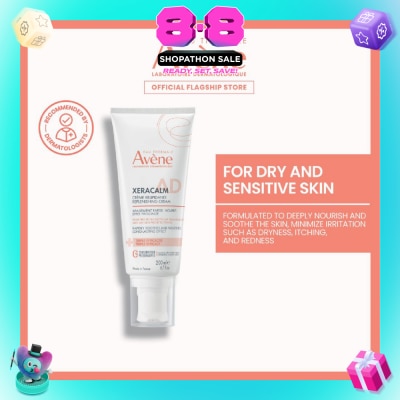 AVÈNE - Xeracalm Replenishing Cream For Dry and Sensitive Skin 200ml