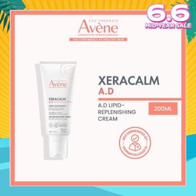 EAU THERMALE AVENE Xeracalm A.D Lipid-Replenishing Cream (To Nourishes, Soothes & Anti-Itching) 200ml