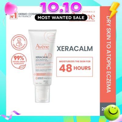 AVÈNE Xeracalm Replenishing Cream For Dry and Sensitive Skin 200ml image