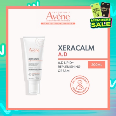 EAU THERMALE AVENE Xeracalm A.D Lipid-Replenishing Cream (To Nourishes, Soothes & Anti-Itching) 200ml