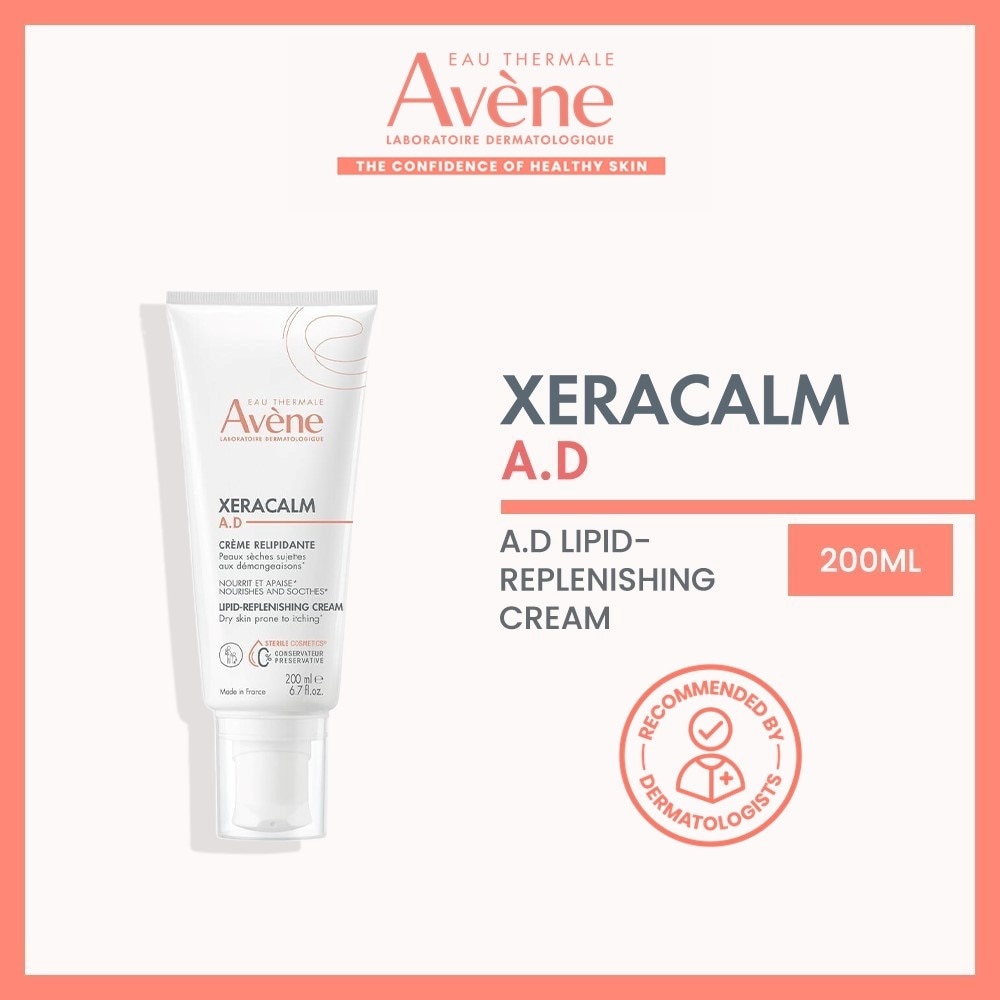 Xeracalm A.D Lipid-Replenishing Cream (To Nourishes, Soothes & Anti-Itching) 200ml