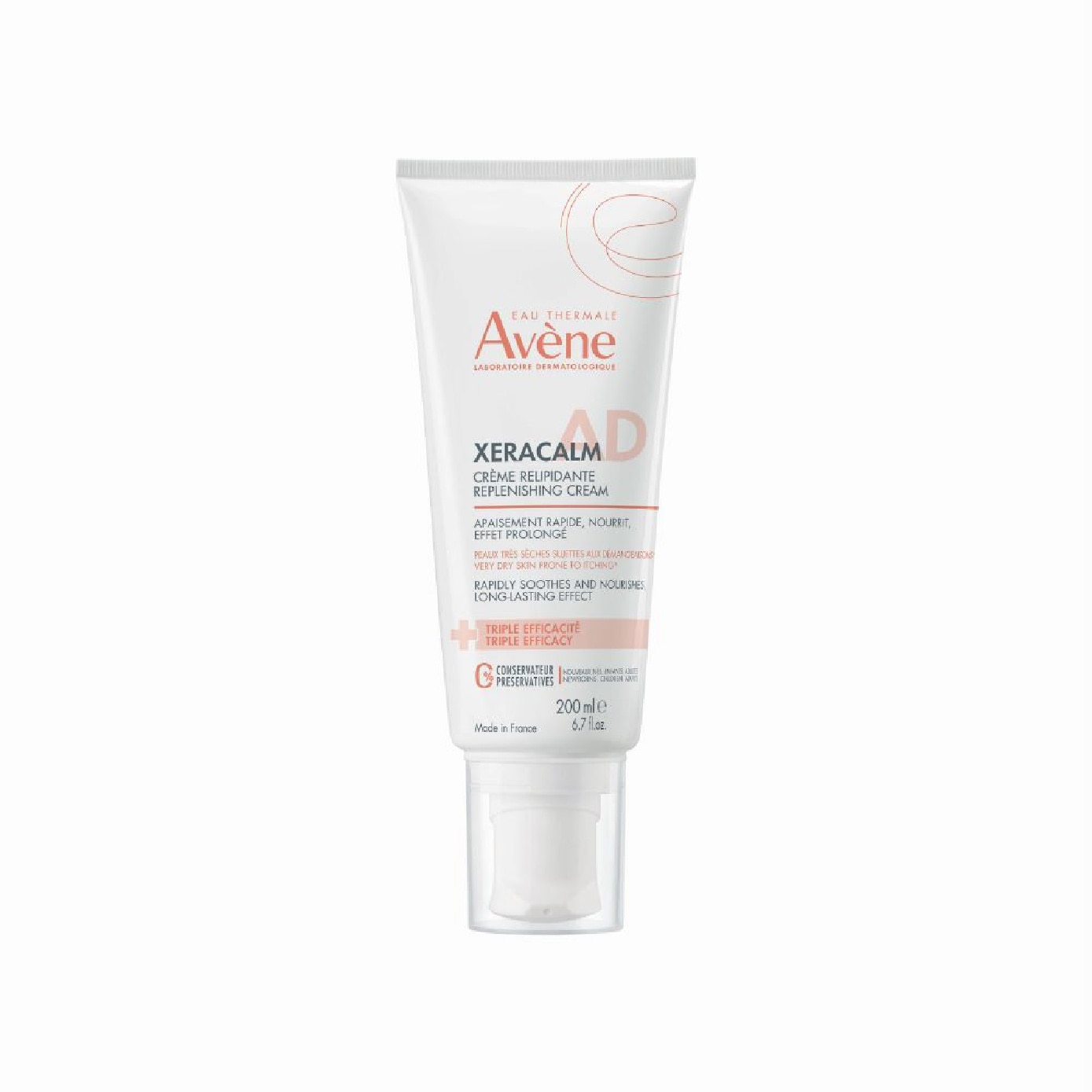 Xeracalm Replenishing Cream For Dry and Sensitive Skin 200ml