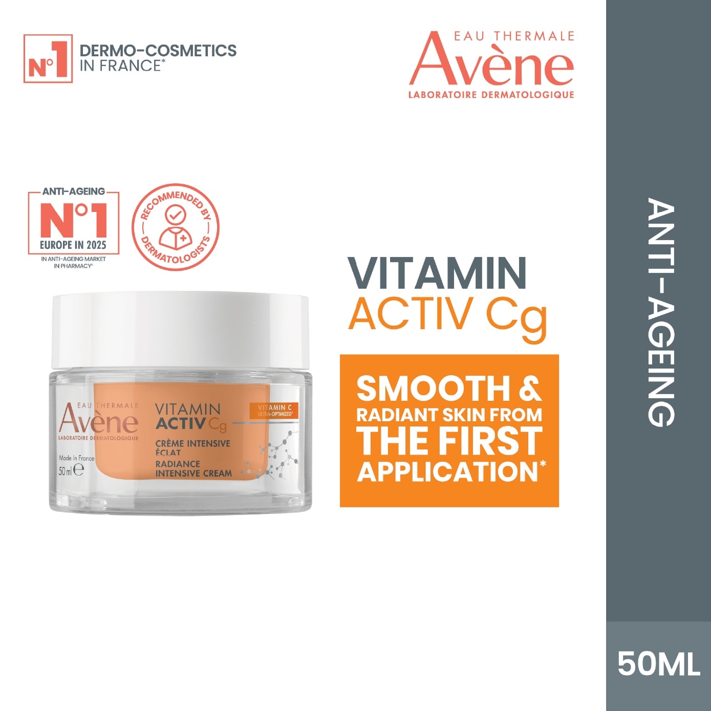 Vitamin Activ Cg Radiance Cream (To Smoothes Wrinkles & Reduces Dark Spots) 50ml image