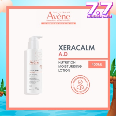 EAU THERMALE AVENE Xeracalm Nutrition Moisturizing Lotion (Suitable For Dry Sensitive Skin Face & Body) 400ml