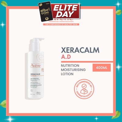 AVÈNE Xeracalm Nutrition Moisturizing Lotion (Suitable For Dry Sensitive Skin Face & Body) 400ml image