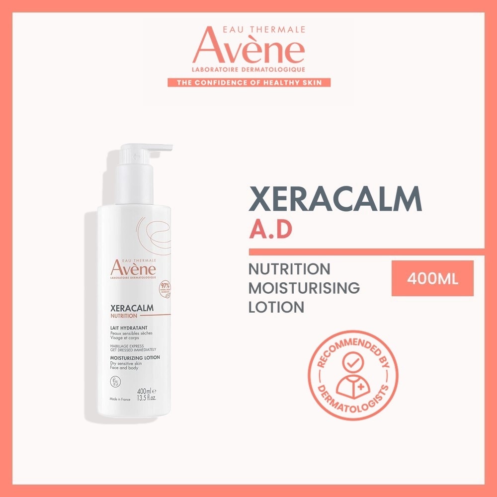 Xeracalm Nutrition Moisturizing Lotion (Suitable For Dry Sensitive Skin Face & Body) 400ml