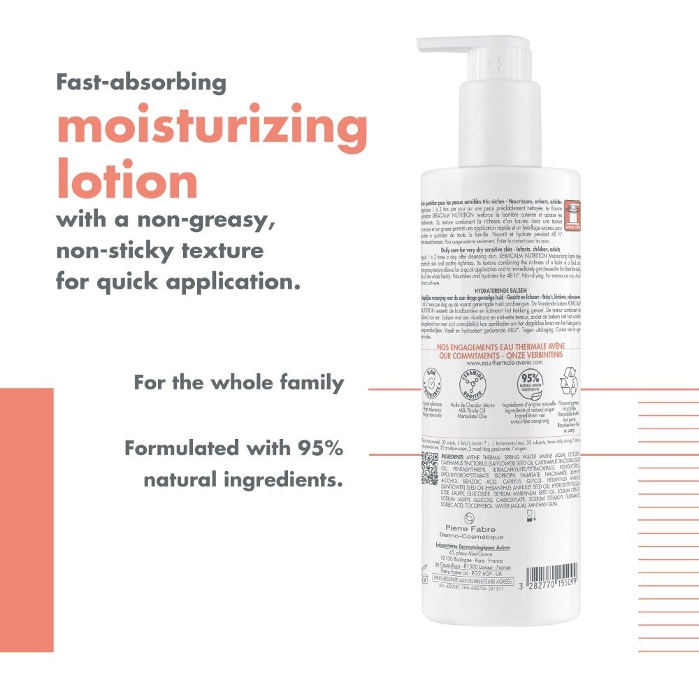 AVÈNE Xeracalm Nutrition Moisturizing Lotion (Suitable For Dry