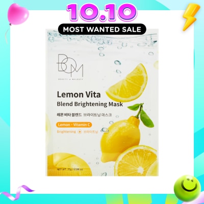 BOM Lemon VIta Blend Brightening Mask 25g x 10s image