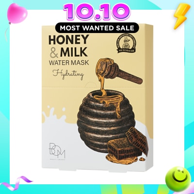BOM Honey & Milk Hydrating Water Mask 25g x 10s image