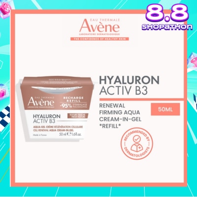 EAU THERMALE AVENE Hyaluron Activ B3 Renewal Firming Aqua Cream-In-Gel Refill (To Smooths, Firms & Regenerates Skin) 50ml