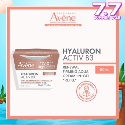 EAU THERMALE AVENE Hyaluron Activ B3 Renewal Firming Aqua Cream-In-Gel Refill (To Smooths, Firms & Regenerates Skin) 50ml