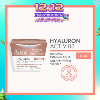 AVÈNE Hyaluron Activ B3 Renewal Firming Aqua Cream-In-Gel Refill (To Smooths, Firms & Regenerates Skin) 50ml