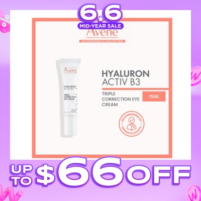 AVÈNE - Hyaluron Activ B3 Triple Correction Eye Cream 15ml