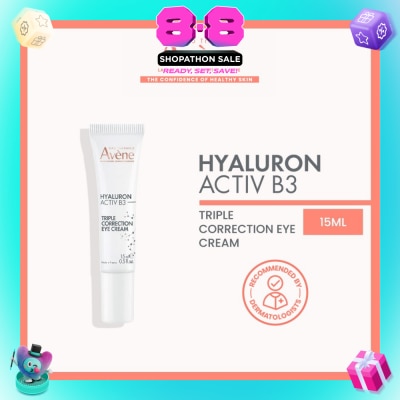 AVÈNE - Hyaluron Activ B3 Triple Correction Eye Cream 15ml