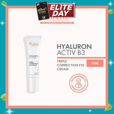 AVÈNE Hyaluron Activ B3 Triple Correction Eye Cream 15ml image