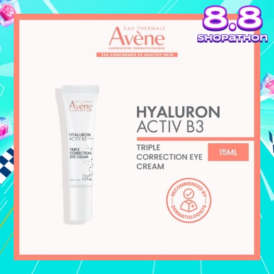 EAU THERMALE AVENE Hyaluron Activ B3 Triple Correction Eye Cream 15ml