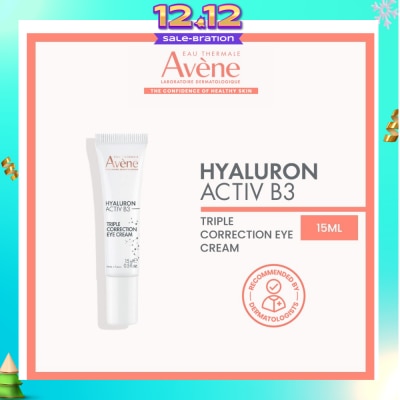 AVÈNE Hyaluron Activ B3 Triple Correction Eye Cream 15ml (Expiry: Jul`2026)