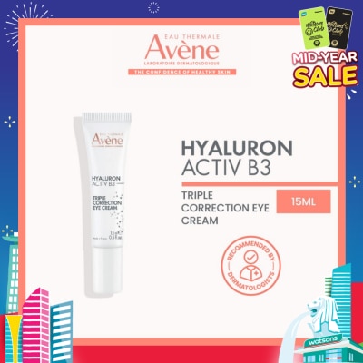 EAU THERMALE AVENE Hyaluron Activ B3 Triple Correction Eye Cream 15ml