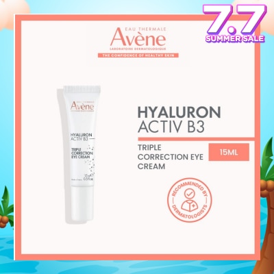 EAU THERMALE AVENE Hyaluron Activ B3 Triple Correction Eye Cream 15ml