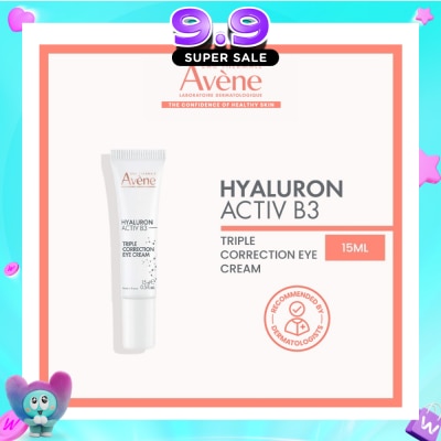 AVÈNE - Hyaluron Activ B3 Triple Correction Eye Cream 15ml image