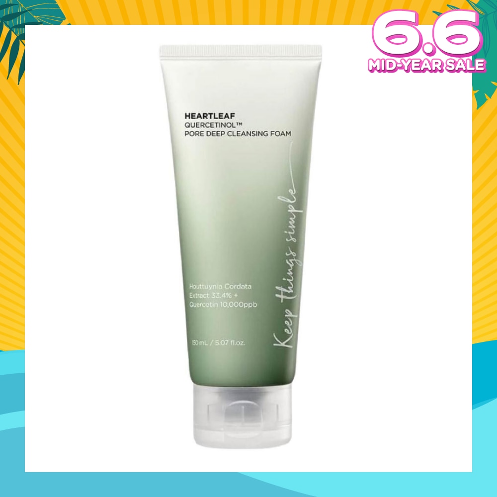Heartleaf Quercetinol Pore Deep Cleansing Foam 150ml