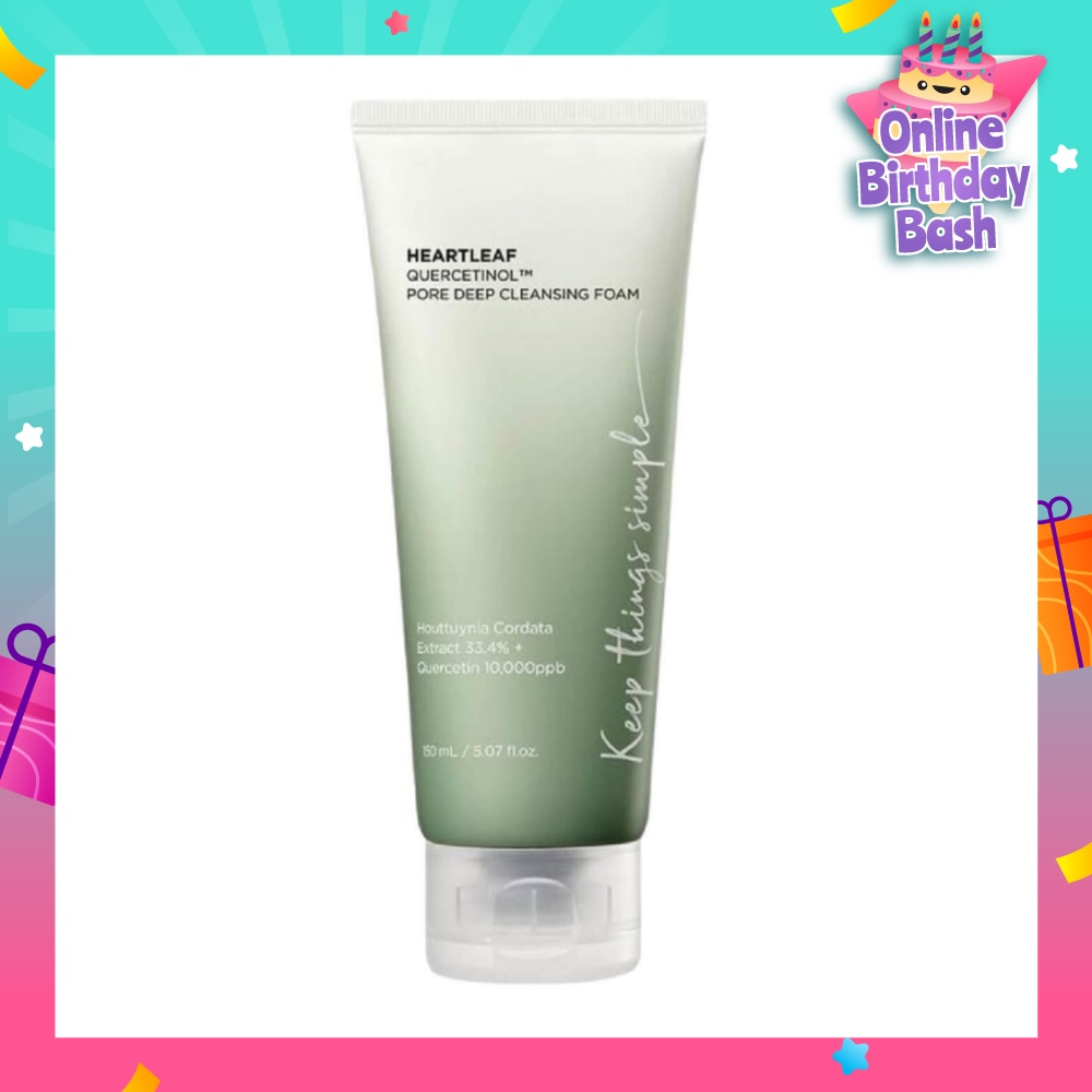 Heartleaf Quercetinol Pore Deep Cleansing Foam 150ml