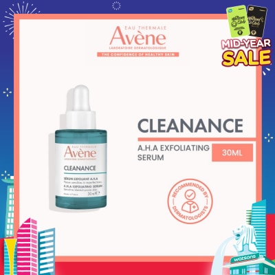 EAU THERMALE AVENE Cleanance A.H.A Exfoliating Serum (For Sensitive Blemish-Prone Skin) 30ml