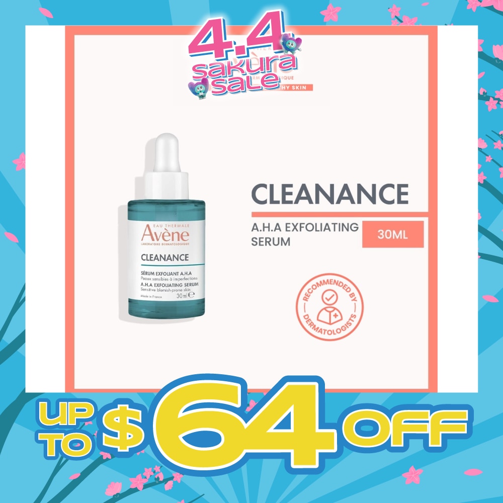 Cleanance A.H.A Exfoliating Serum (For Sensitive Blemish-Prone Skin) 30ml