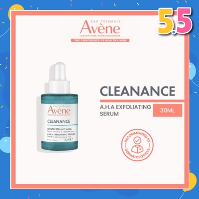 EAU THERMALE AVENE Cleanance A.H.A Exfoliating Serum (For Sensitive Blemish-Prone Skin) 30ml