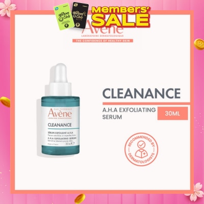 AVÈNE Cleanance A.H.A Exfoliating Serum (For Sensitive Blemish-Prone Skin) 30ml