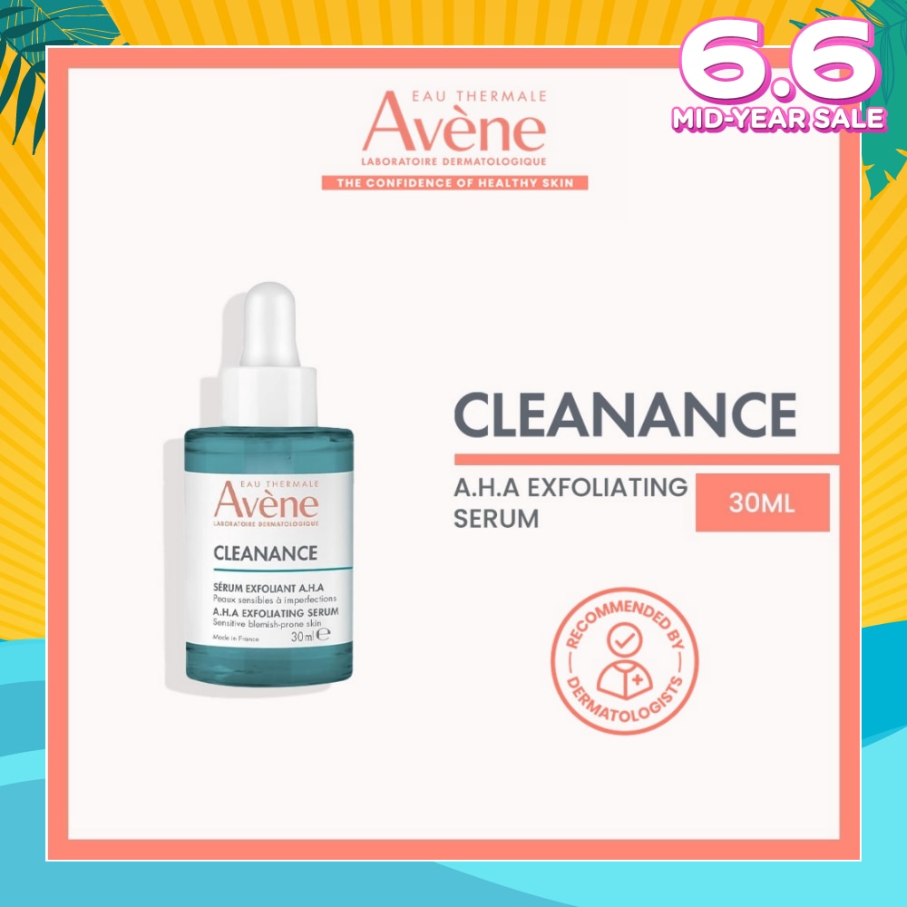 Cleanance A.H.A Exfoliating Serum (For Sensitive Blemish-Prone Skin) 30ml