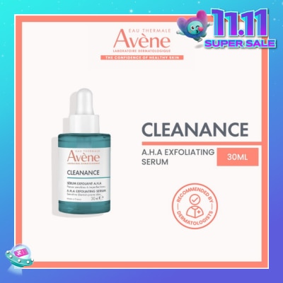 AVÈNE Cleanance A.H.A Exfoliating Serum (For Sensitive Blemish-Prone Skin) 30ml
