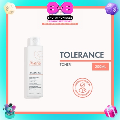 AVÈNE - Tolerance Soothing Skin Moisturizing Toner (To Enhances Soothing, Promotes Barrier Repair Performances & Deeply Moisturizes) 200ml