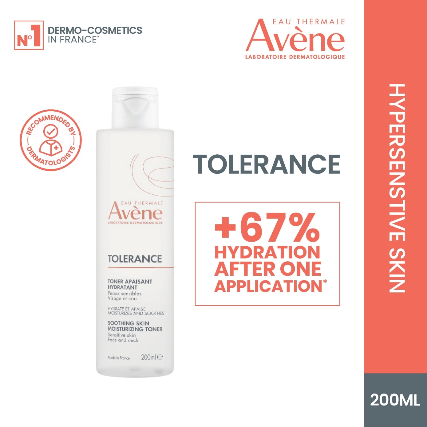 Tolerance Soothing Skin Moisturizing Toner (To Enhances Soothing, Promotes Barrier Repair Performances & Deeply Moisturizes) 200ml image