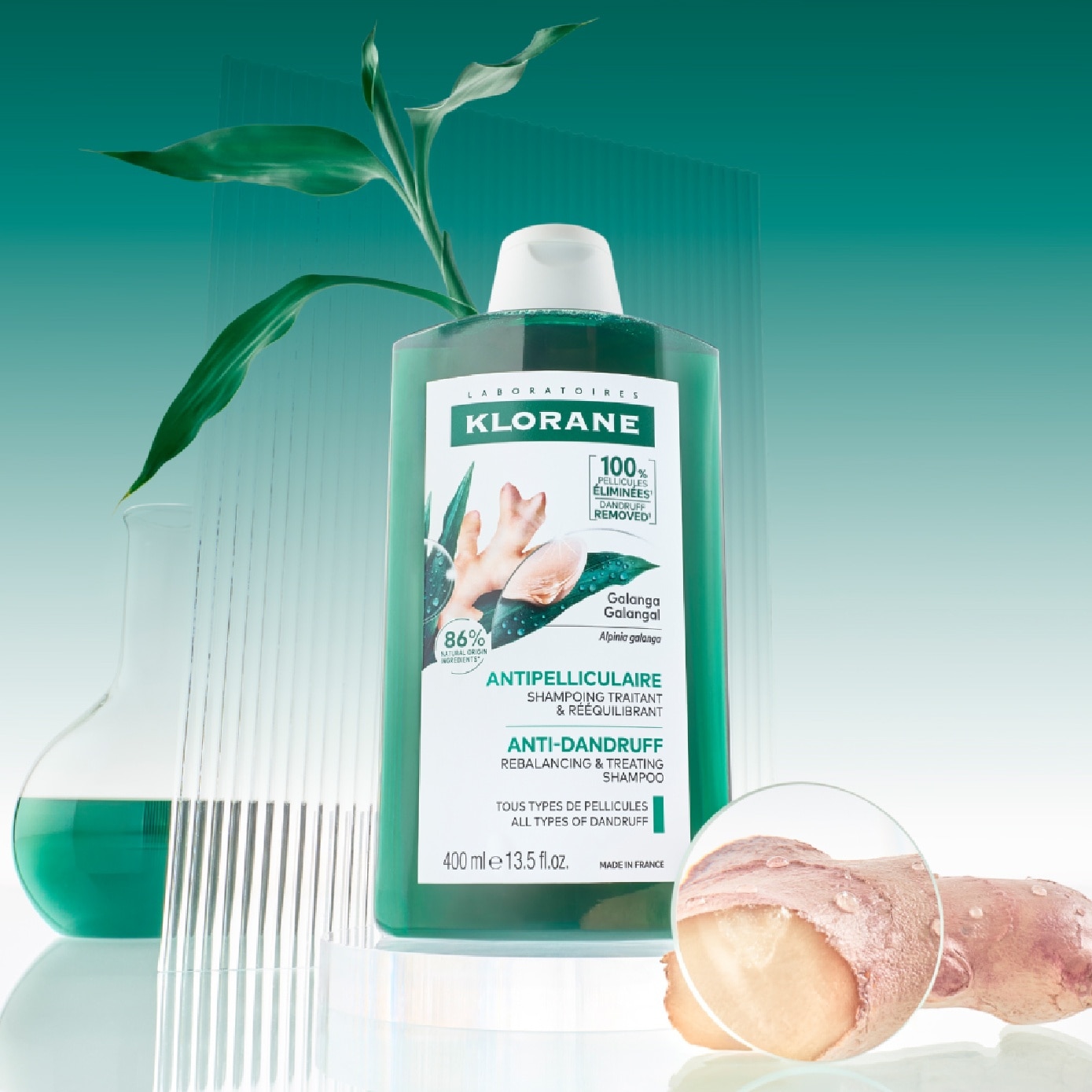 Galangal Anti-Dandruff Rebalancing Shampoo 400ml